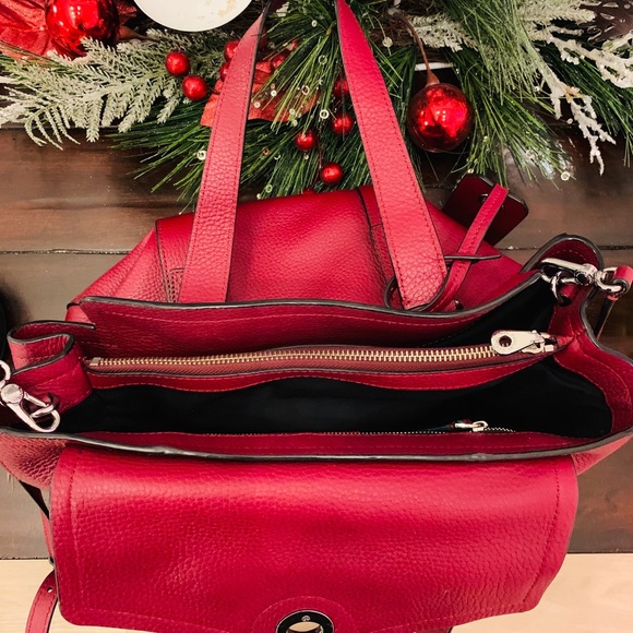 Marc by Marc Jacobs genuine red leather fashion tote, great condition - Picture 6 of 7